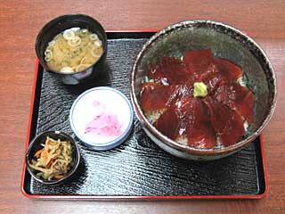 まぐろ漬丼（和食れすとらん磯）