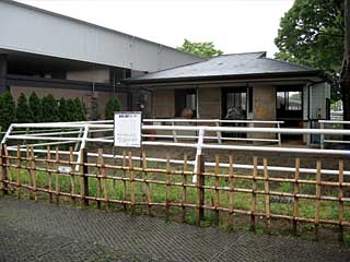 乗馬の展示コーナー