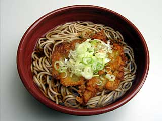 天ぷらそば(七彩)