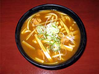 カレー南蛮うどん（梅屋）