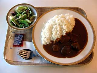 国産ビーフ入りホテルカレー（ヒットカフェ）