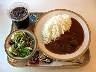 国産ビーフ入りホテルカレー（ヒットカフェ）