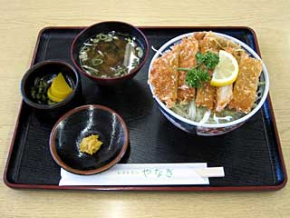 ソースかつ丼（レストランやなぎ）