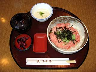 ねぎトロ丼（ニユートーキヨー）