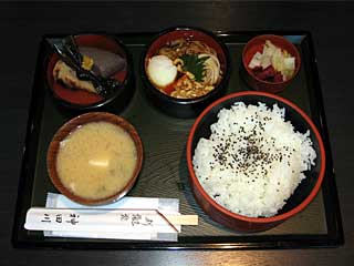 朝定食(神田川)