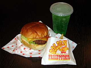 とろ~りチーズバーガーセット(ロフトハウス)