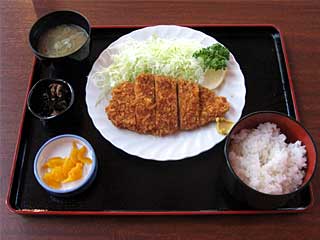 とんかつ定食（和食れすとらん磯）