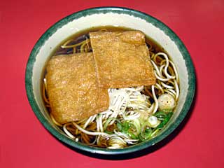 きつねそば(梅屋)