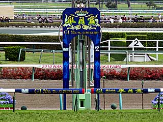 中山競馬場（2010年皐月賞）