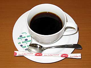 ホットコーヒー（マツヤサロン）