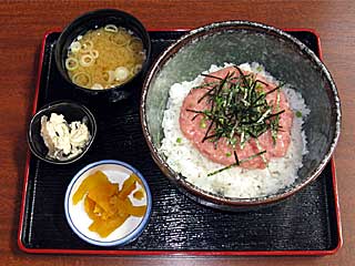 ねぎとろ丼（和食れすとらん磯）