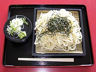 ざるうどん（馬そば深大寺）