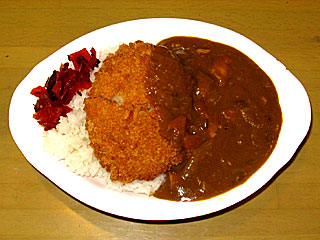 ポークコロッケカレー(ハロンボウ)
