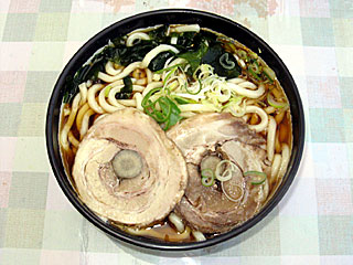 ごぼう抜きうどん(馬そば深大寺)