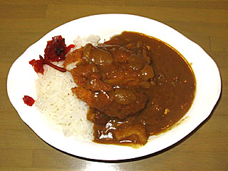 ポークチキンカツカレー（ハロンボウ）