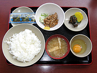 朝定食（レストラン梅屋）