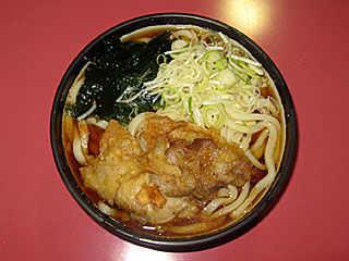 肉天うどん（馬そば深大寺）