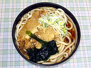 肉天うどん（馬そば深大寺）