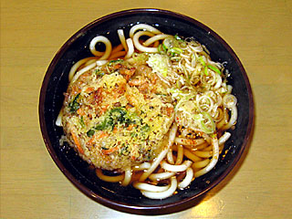 天ぷらうどん（キャロット）