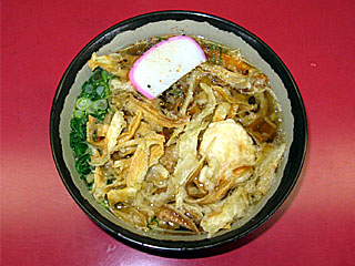 かきあげそば(むぎんぼう)