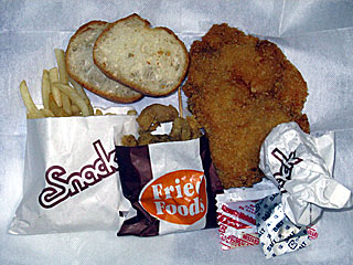 チキンセット+唐揚げ(鳥千)