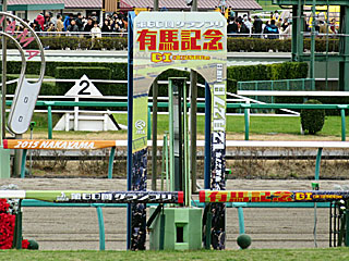 中山競馬場（2015年有馬記念）