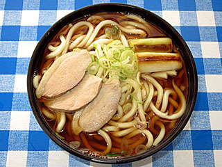 鴨南蛮うどん（馬そば深大寺）