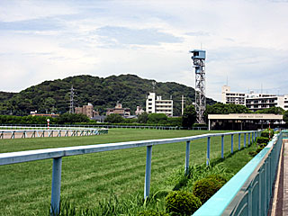 小倉競馬場芝コース4コーナー