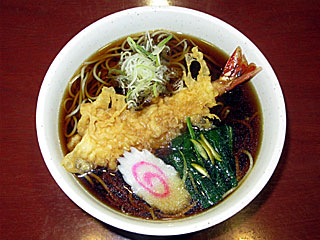 天ぷらそば(梅屋)