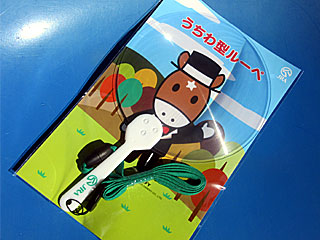 うちわ型ルーペ