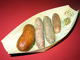 ソーセージ盛合せ(築地銀だこ)