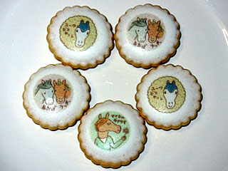 東京競馬場乗馬センターオリジナルビスケット