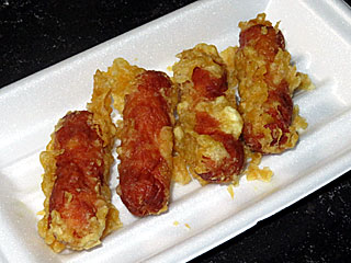 あらびきウインナー天(てんや)