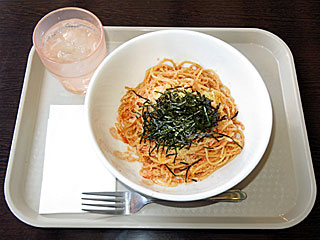 明太子バター醤油スパゲティ(ドマーニ)