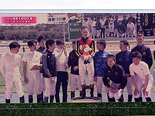 C.ルメール騎手JRA通算1000勝達成