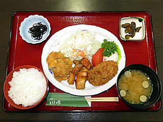 ミックスフライセット〔ときわ家〕