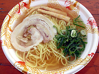 東京らーめんステークス2019 | のど黒とシジミの黄金中華そば(金久右衛門)