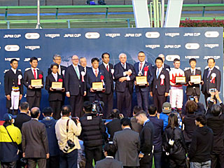 ジャパンカップ表彰式