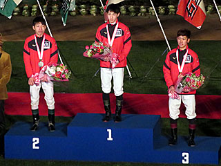 ヤングジョッキーズシリーズ表彰式