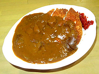 チキンカツ辛口カレー〔ハロンボウ〕