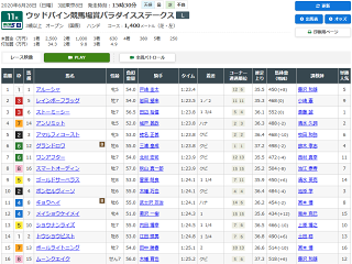パラダイスステークスレース結果