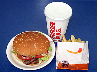 ワッパーセット〔バーガーキング〕