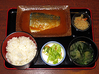 鯖味噌煮定食〔磯〕