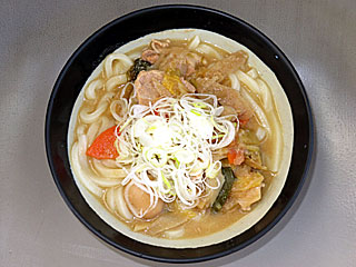 豚汁うどん〔馬そば深大寺〕