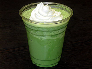クリームフラッペ抹茶キャラメル