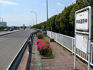 中央道府中バス停から東京競馬場へ