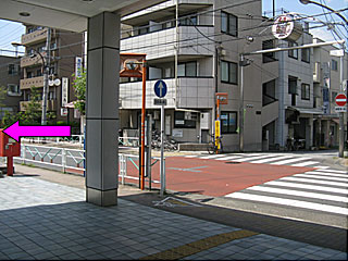 是政駅から東京競馬場へ