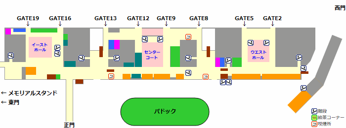 フジビュースタンド３階